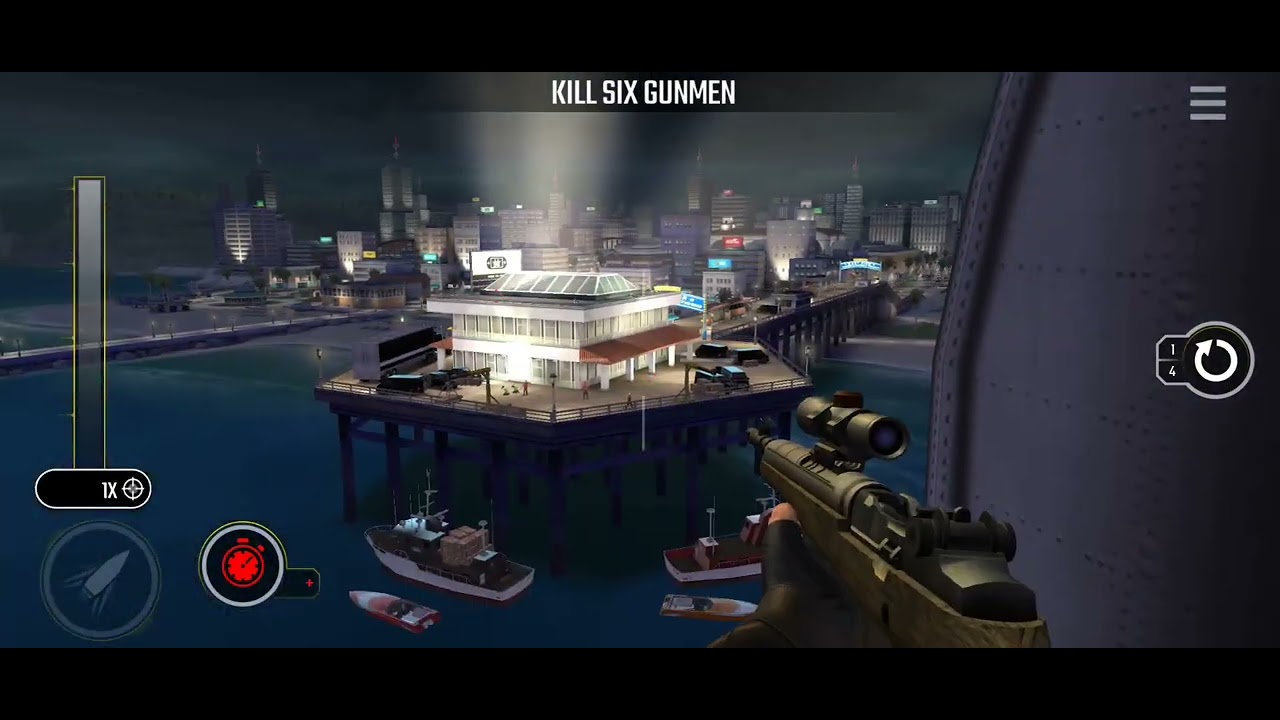 Pure Sniper Z25 Mission 11 Ship Hits The Fan Kill Six Gunmen