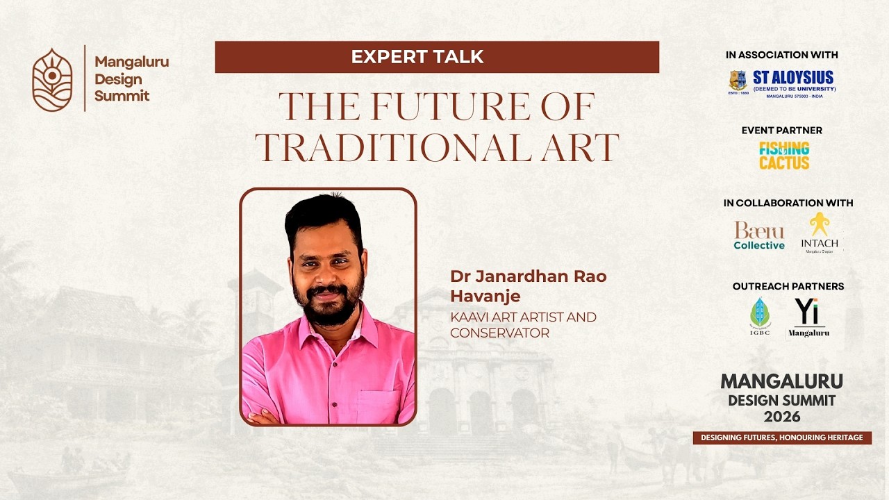 EXPERT TALK: THE FUTURE OF TRADITIONAL ART | SPEAKER : DR JANARDHAN RAO HAVANJE