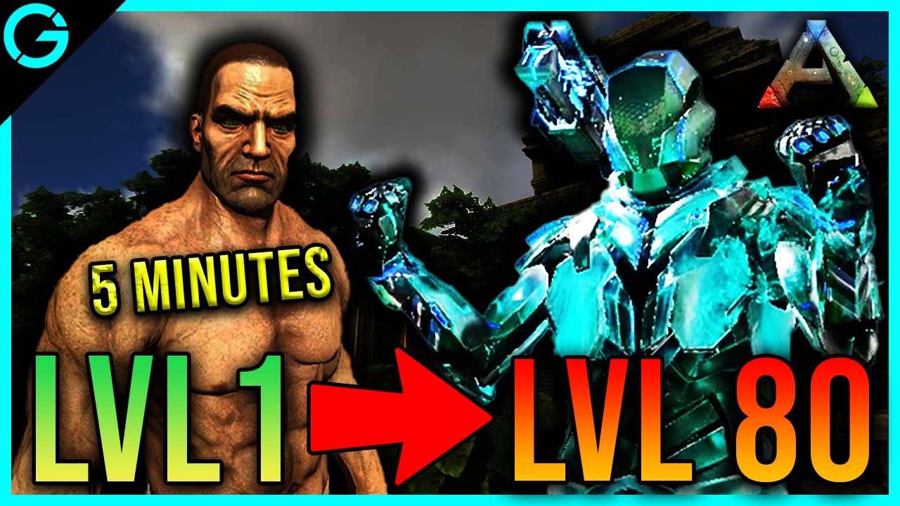 BEST way to LEVEL in ARK! (NEW Island Note Run)