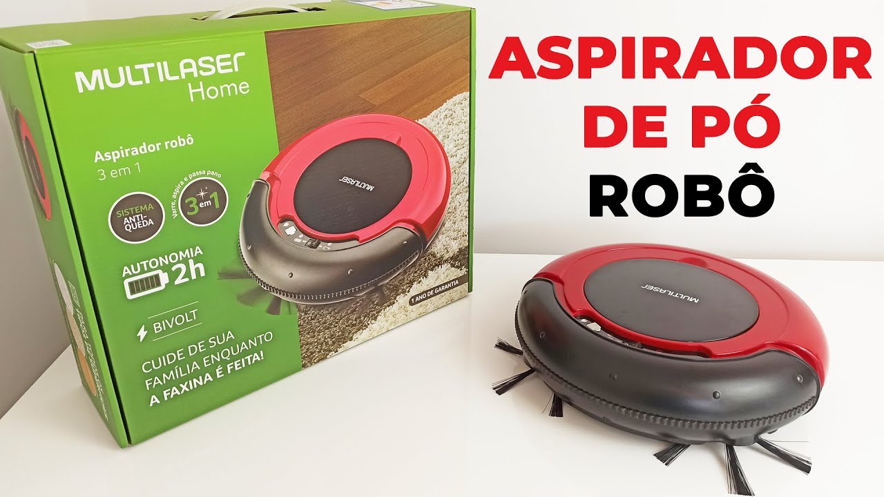 RESENHA ASPIRADOR DE PÓ ROBÔ MULTILASER