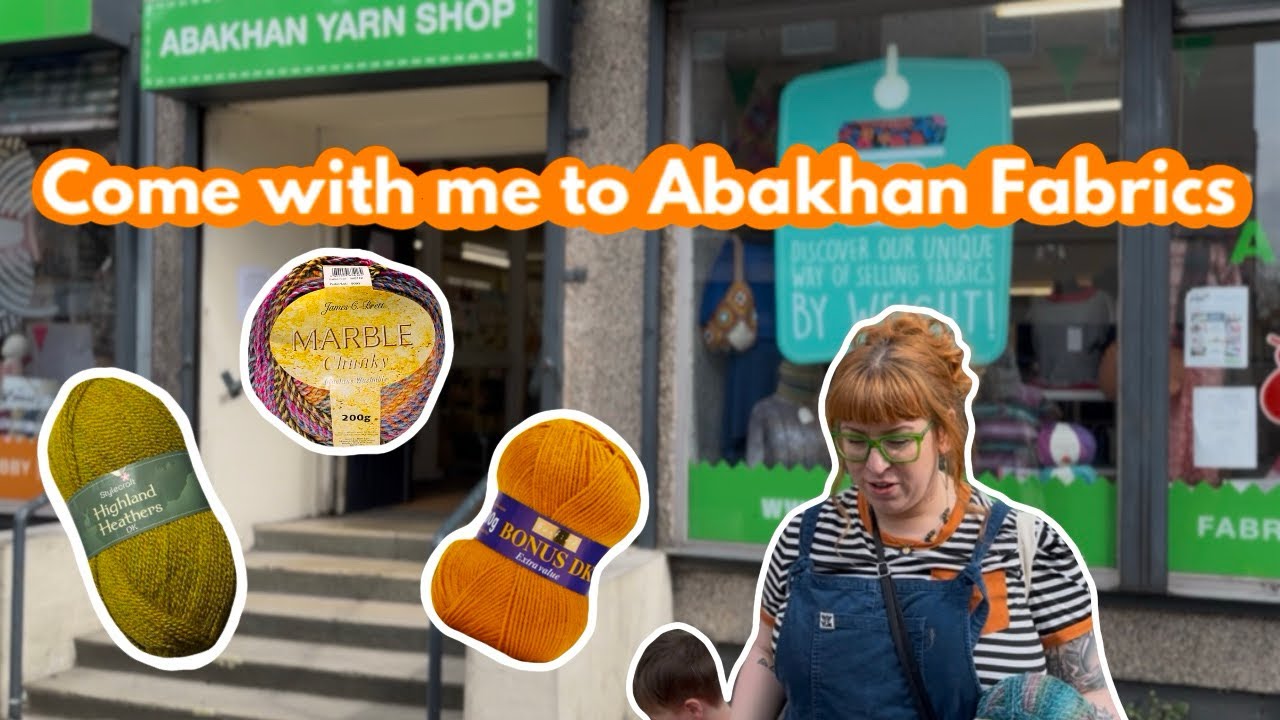Пойдем со мной в магазин тканей Abakhan в Ливерпуле