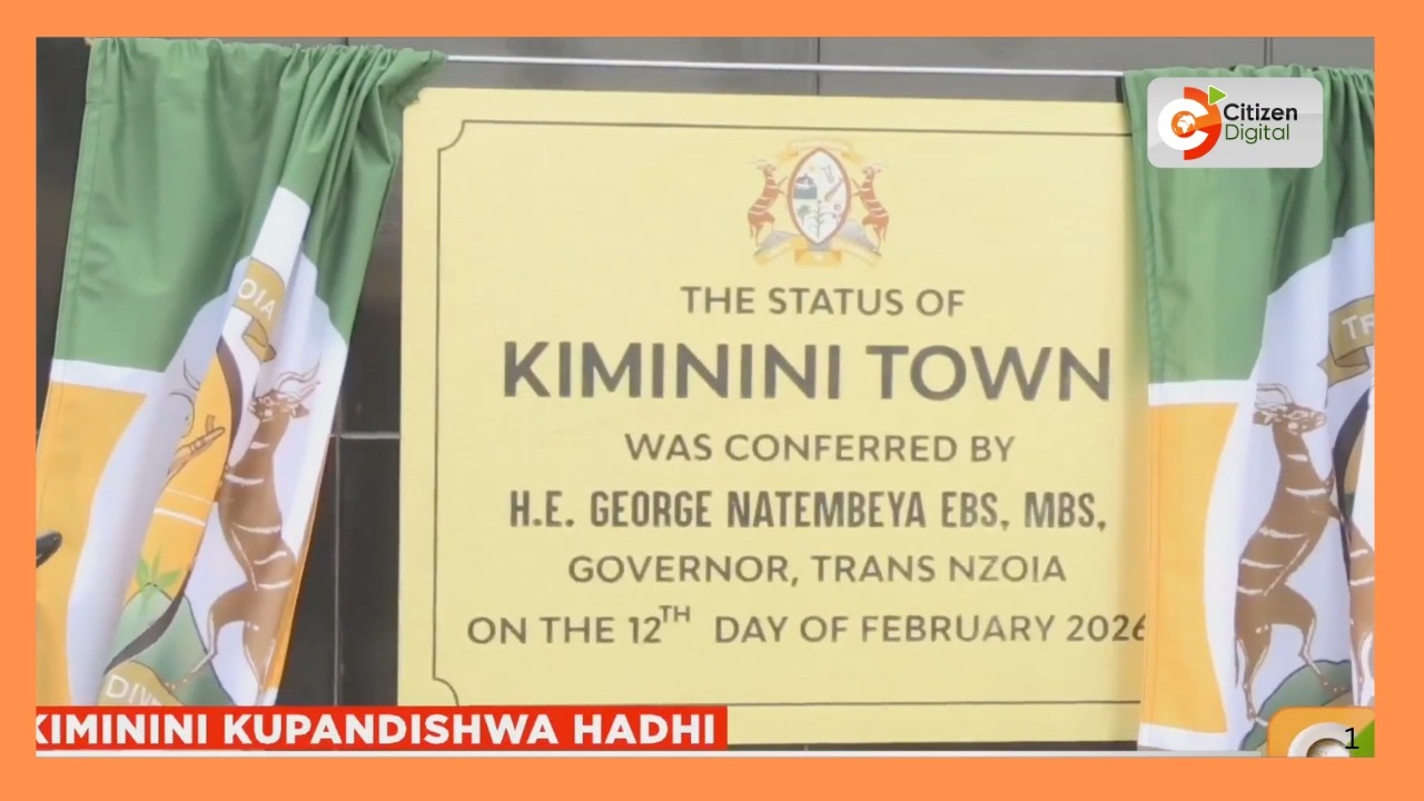 Wafanyabiashara katika Soko la Kiminini, Kaunti ya Trans Nzoia, wasifia hatua ya kupandishwa hadhi