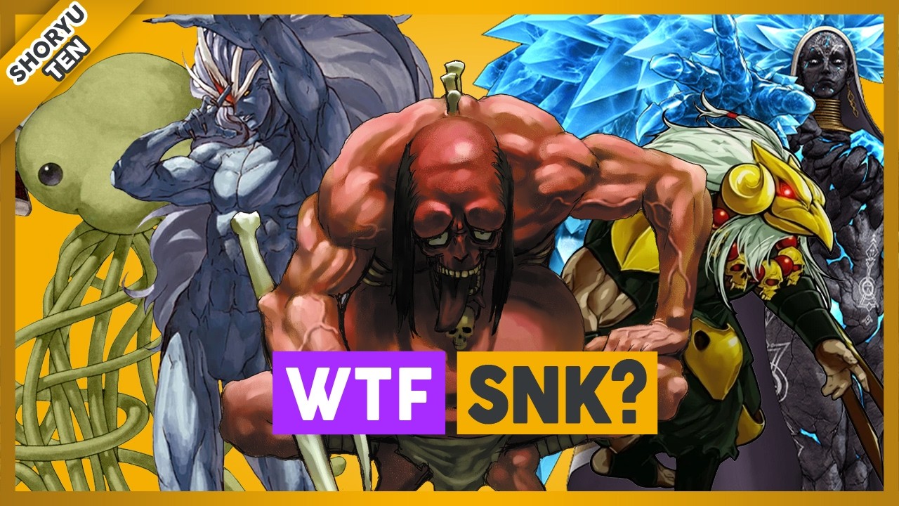 Top 10 Most BIZARRE SNK Characters You Won’t Believe Exist