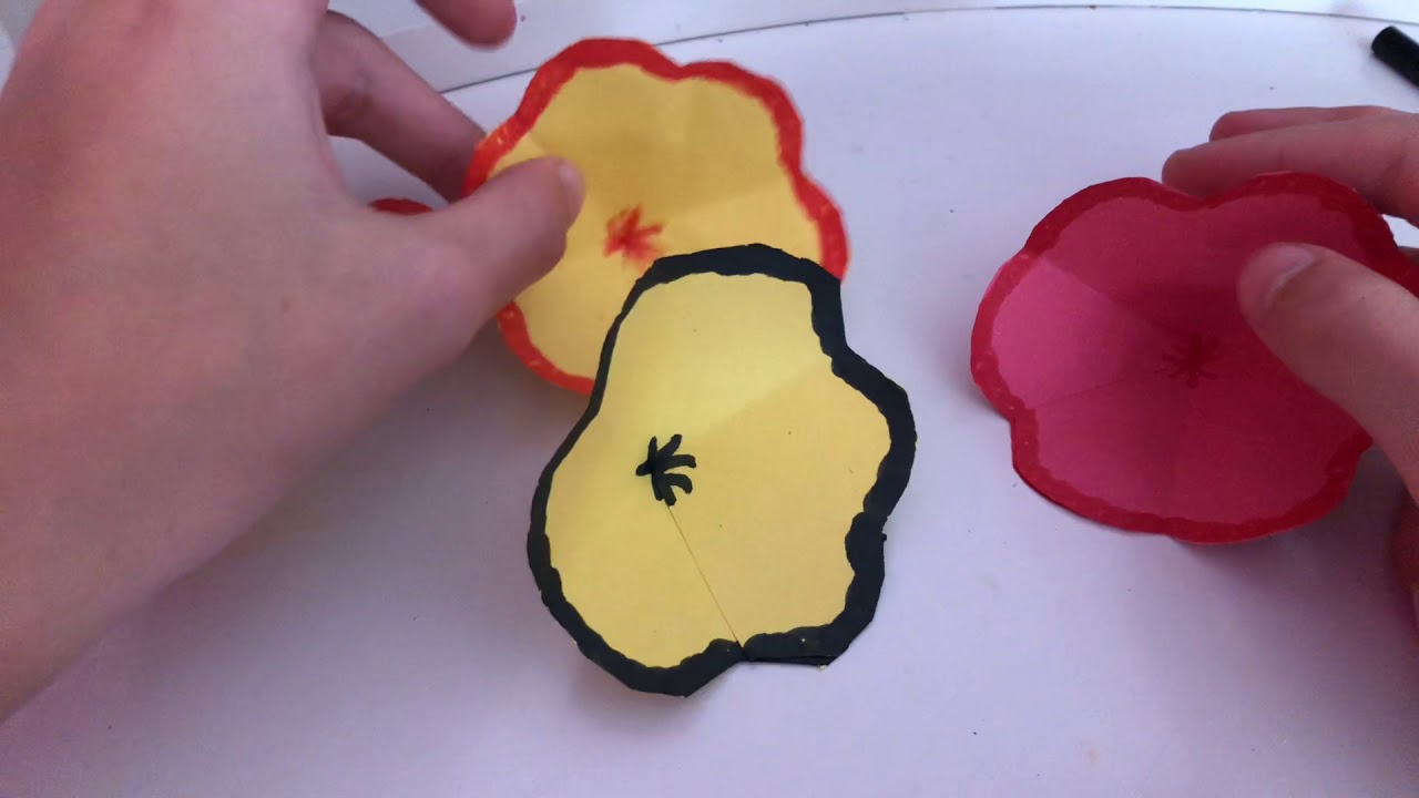 DIY Tropical Paper flowers