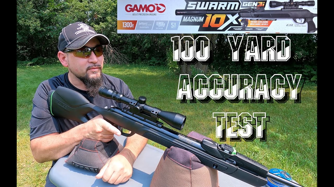 Gamo Swarm Magnum Gen3i at 100 YARDS