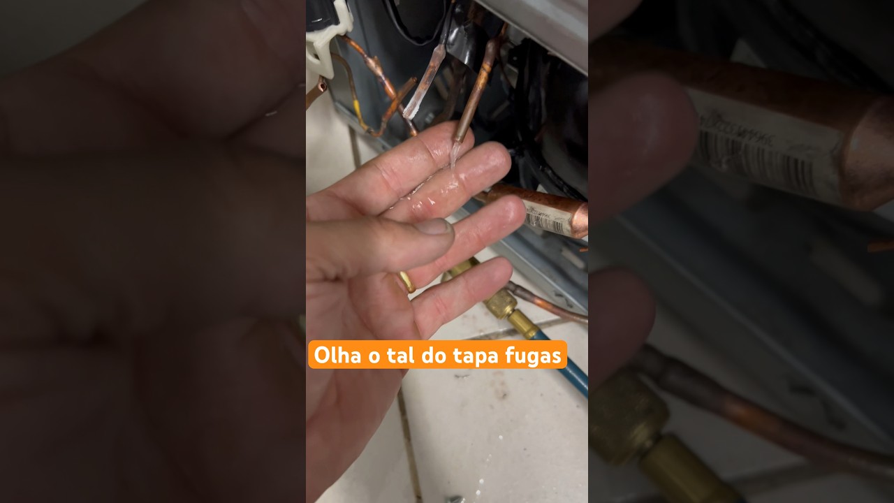 Limpeza pra remoção de tapa fugas 