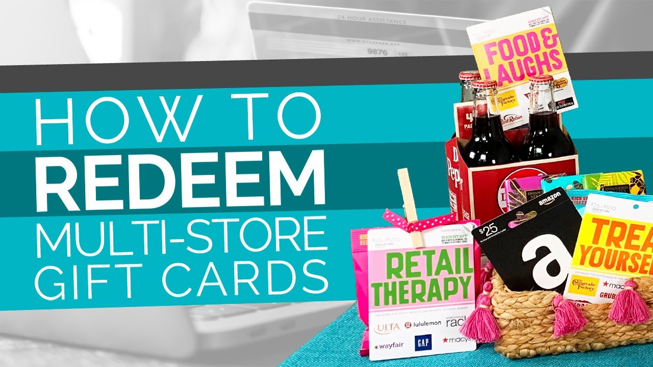 How to Redeem Multi-Store Gift Cards from Giftcards.com
