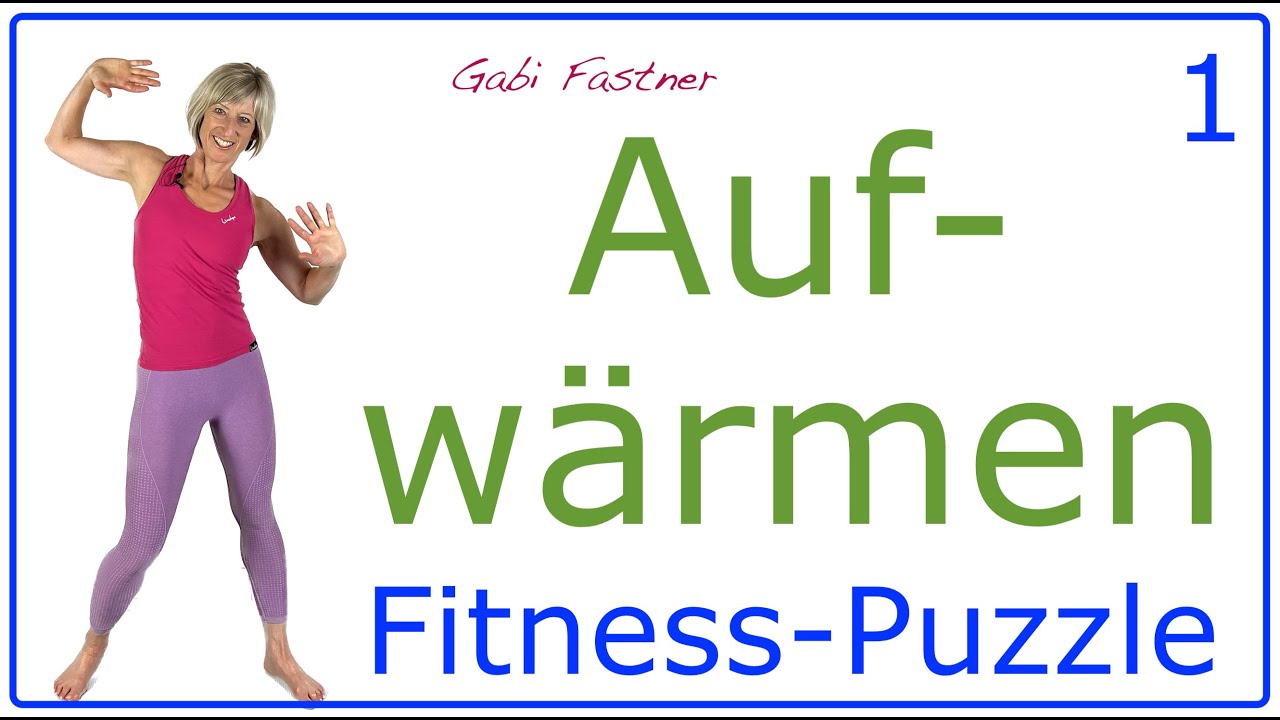 1 🧩 15 min. Aufwärmen | Fitness-Puzzle | ohne Geräte, im Stehen