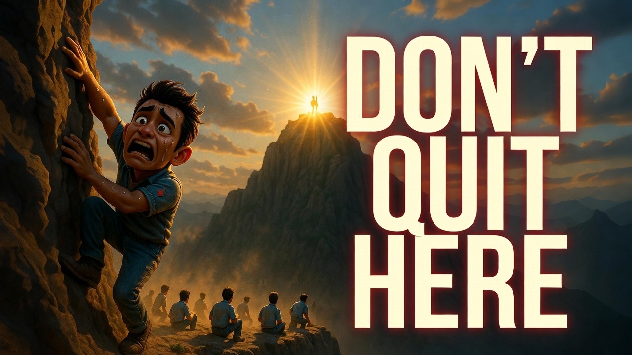 Most People Quit Here… Don’t Be One of Them | Motivational Speech