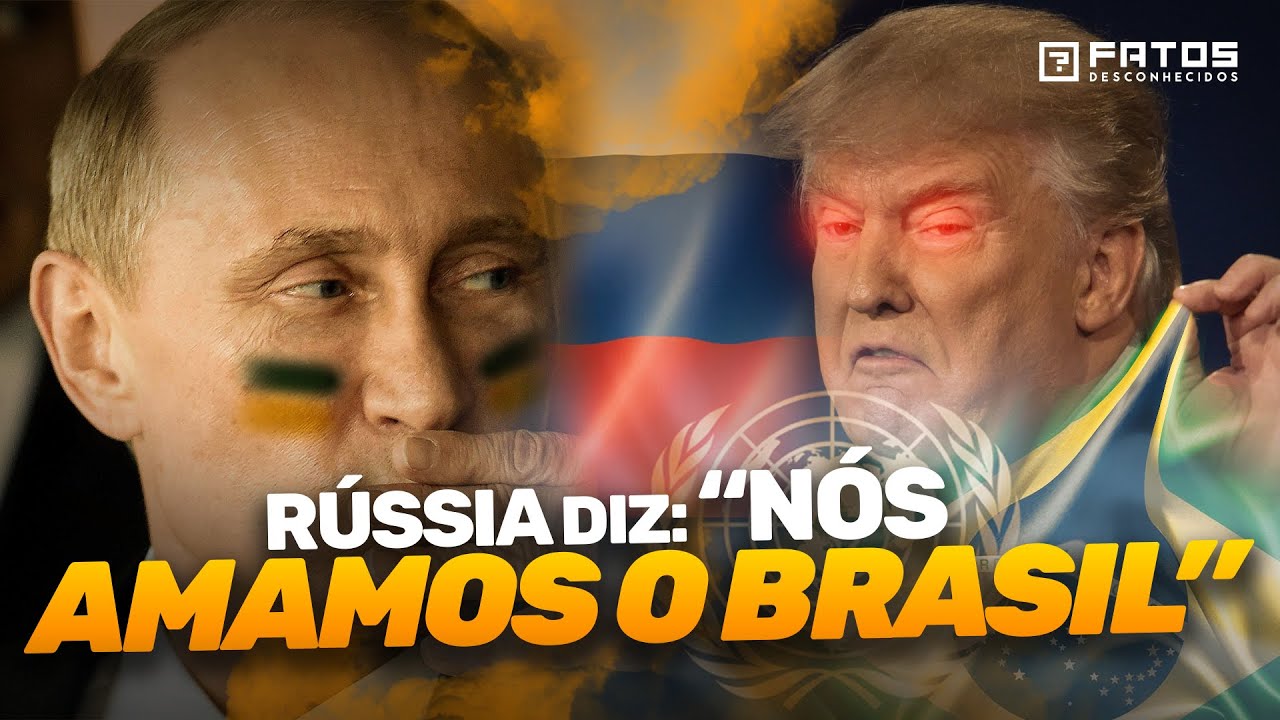 Trump ameaça Brasil e Brics! - E Putin diz: 