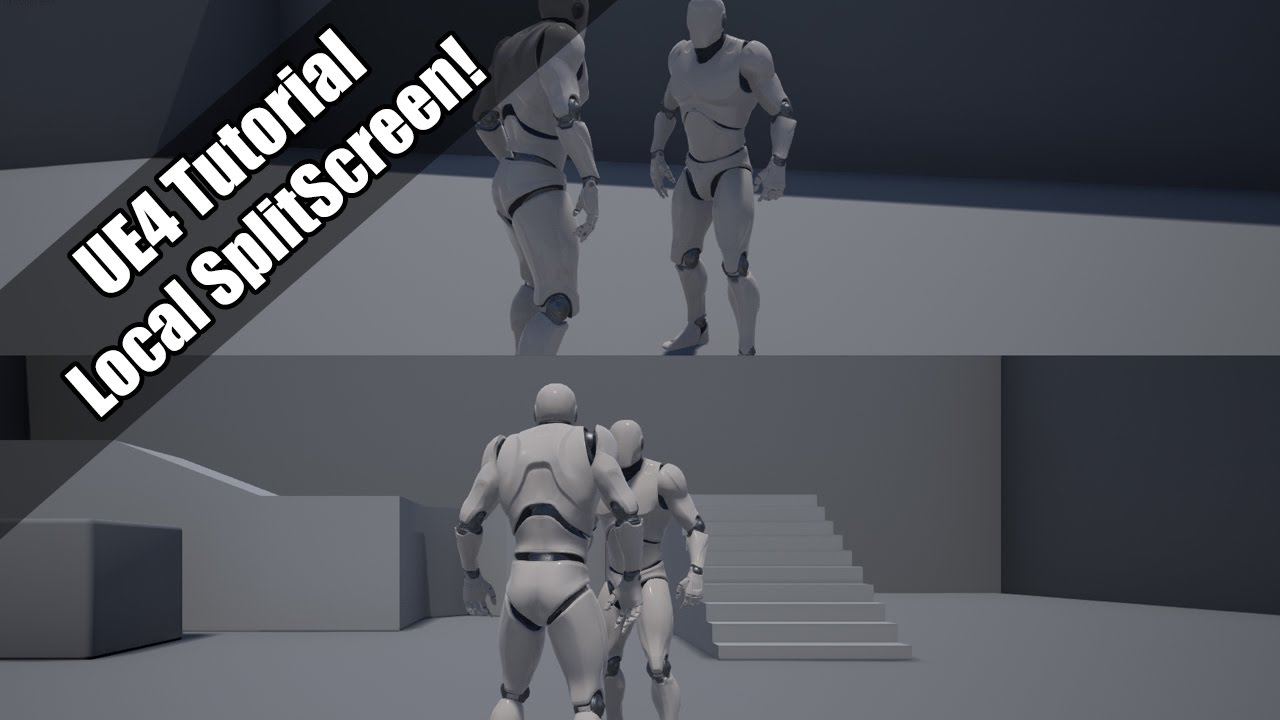 UE4 - Tutorial - Local Splitscreen!