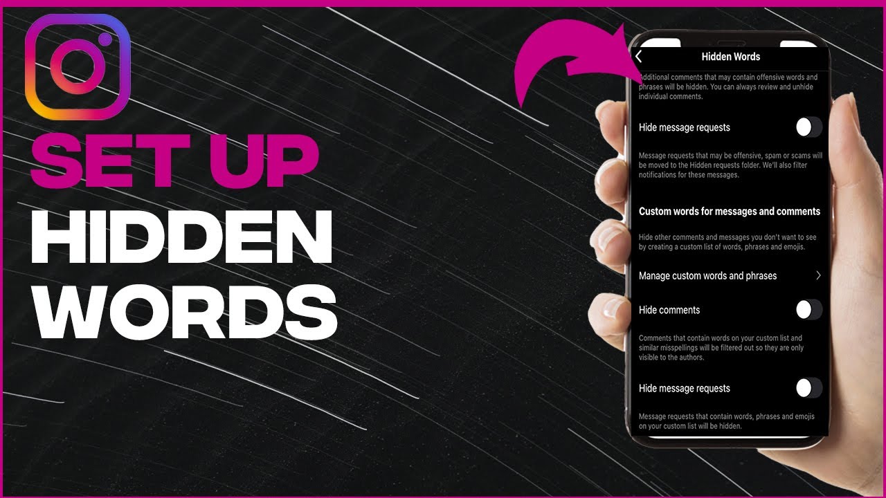 How to Set Up Instagram Hidden Words - Full Guide (latest update)