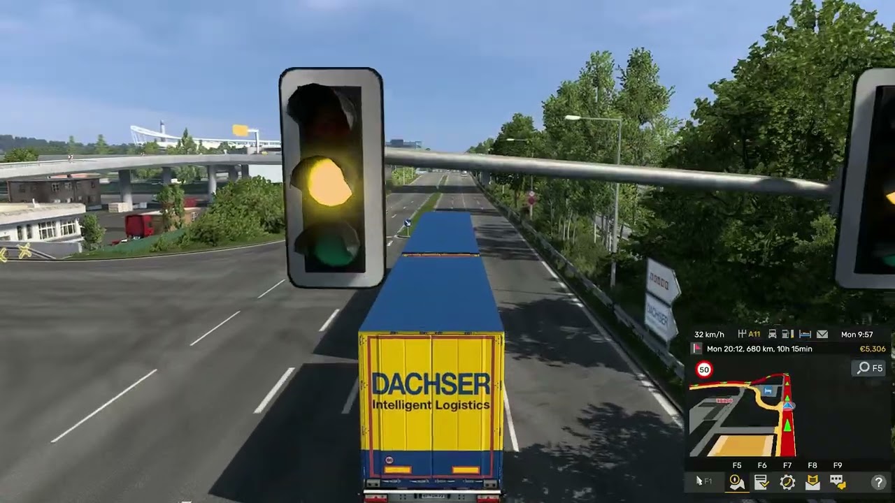 EURO TRUCK SIMULATOR 2 | Onions from Stuttgart to Hamburg
