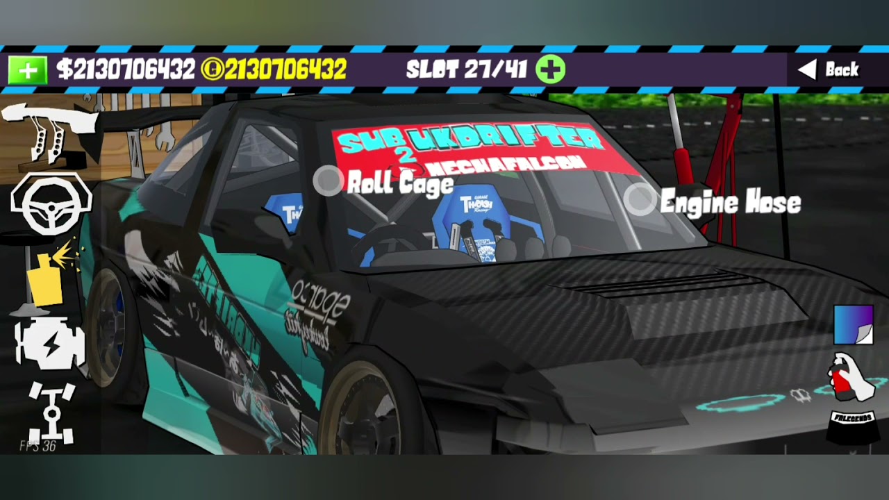 making @ukdrifter's livery and taking it for a run