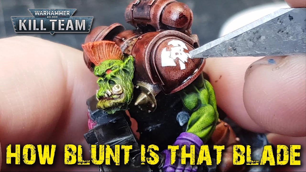 Kitbashing the WEIRDEST 40k Warhammer kill team!!!