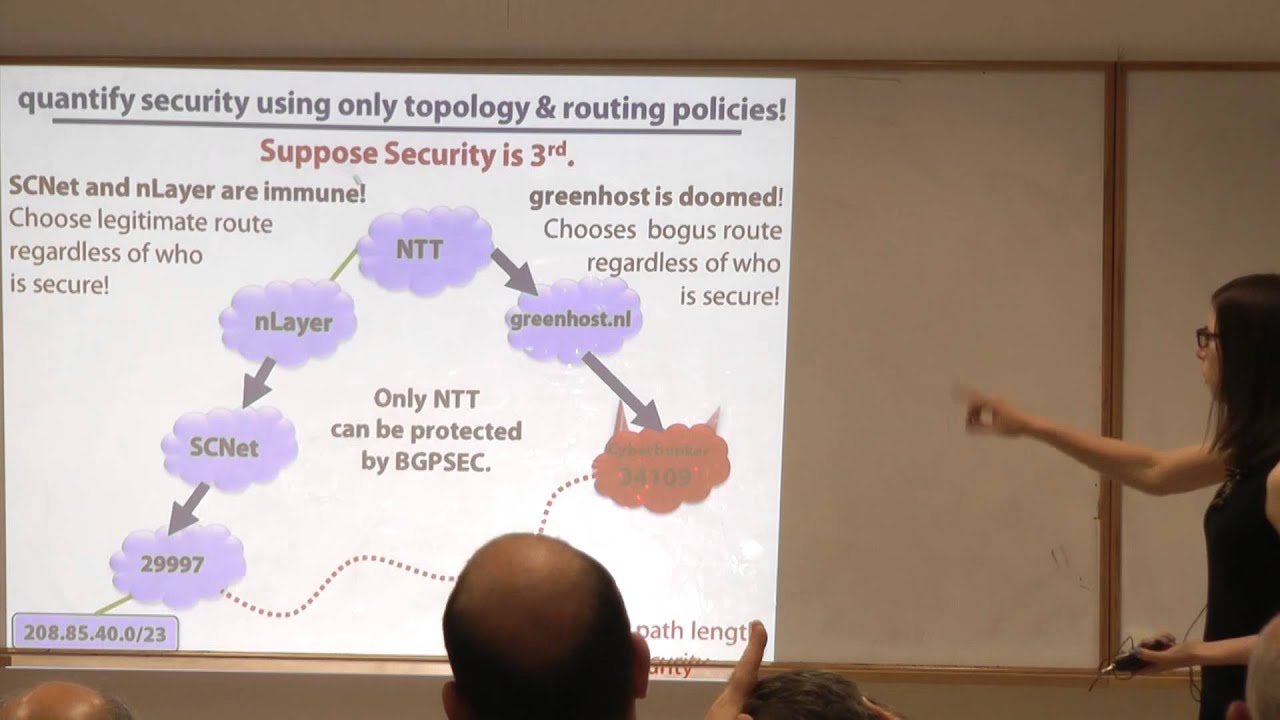 Sharon Goldberg: The Transition to BGP Security: Is the Juice Worth the Squeeze?