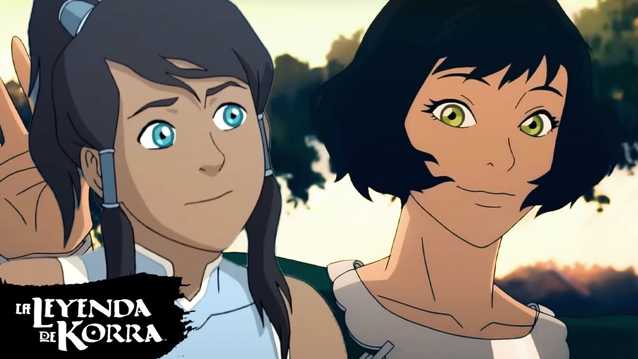 Korra le enseña a Opal a hacer Airbend 💨 | Escena completa | La leyenda de Korra