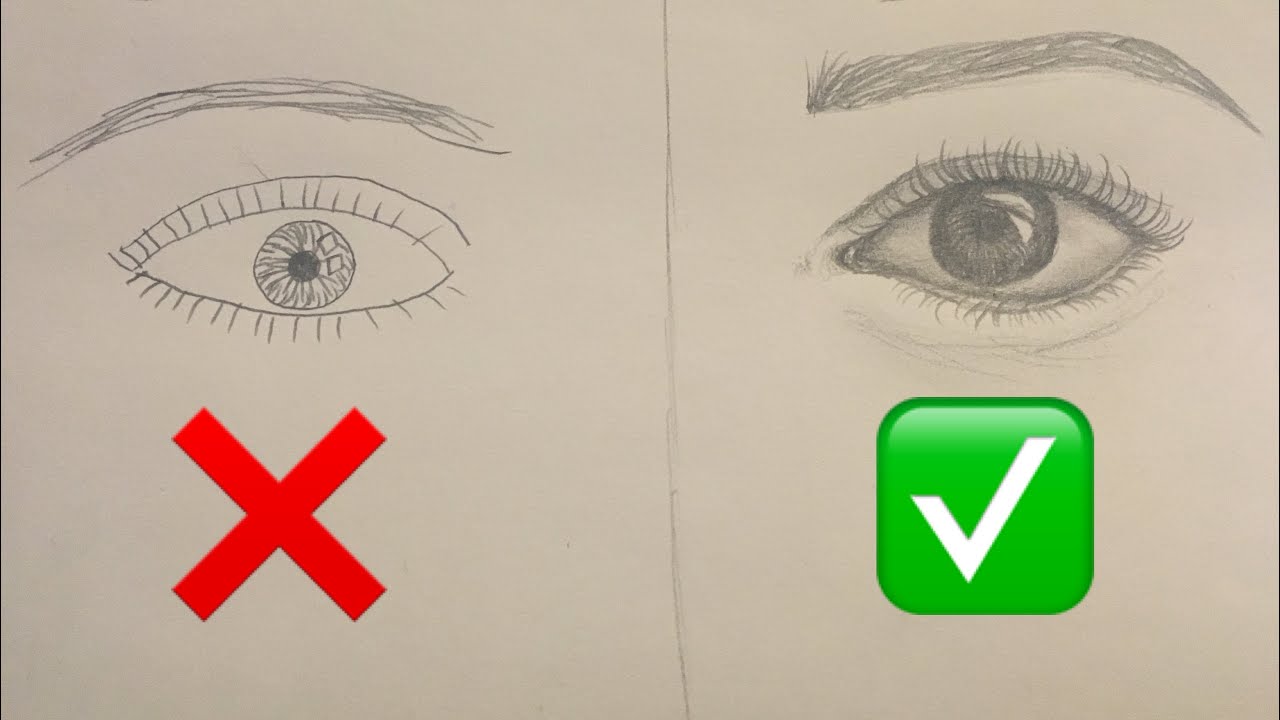 Do&rsquo;s And Don&rsquo;t&rsquo;s || Drawing Realistic Eyes || Amanda Nicole Fine Art