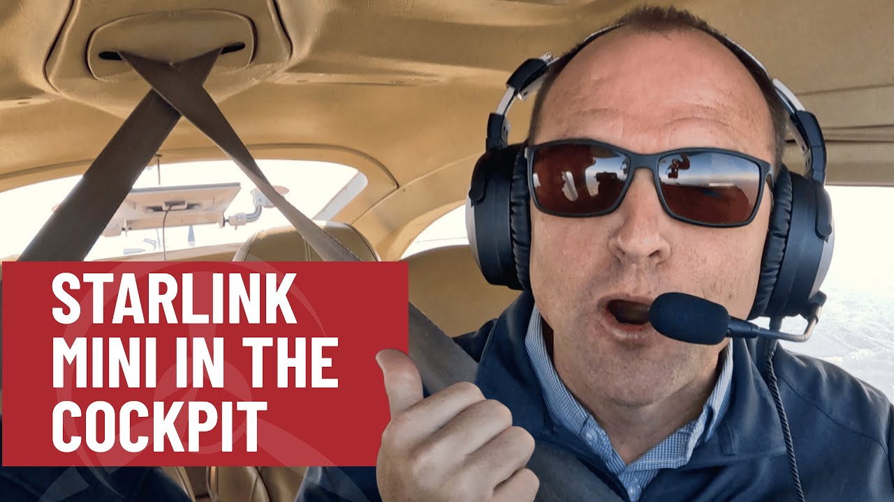 Действительно ли Starlink Mini работает в воздухе? ​​Летные испытания Cessna 182