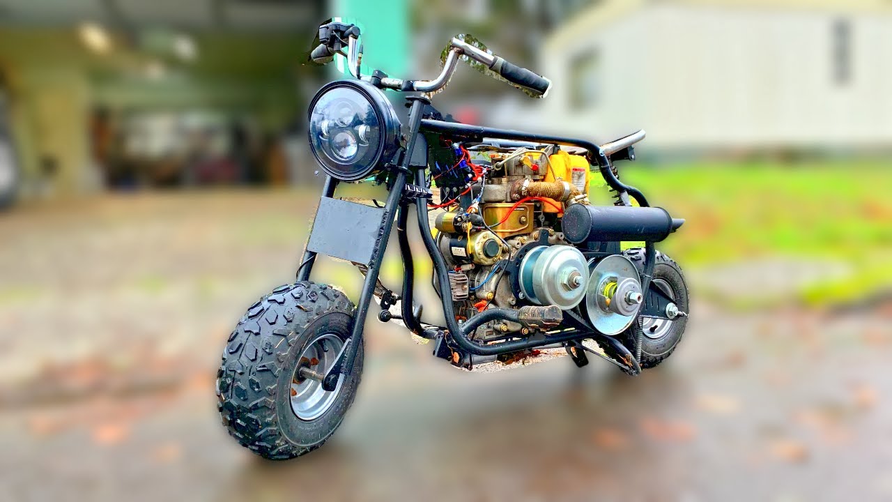 Homemade Diesel Mini Bike (Part 3)