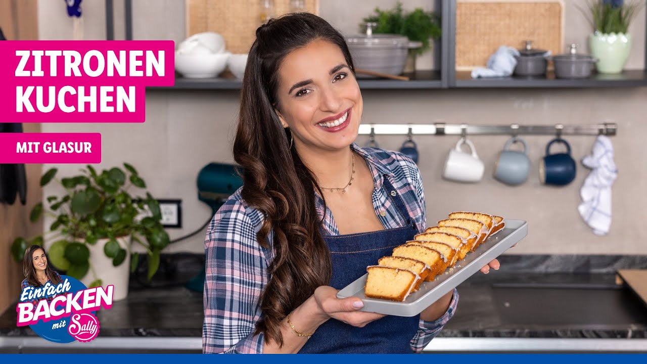 🍋 Zitronenkuchen | Mit Glasur
