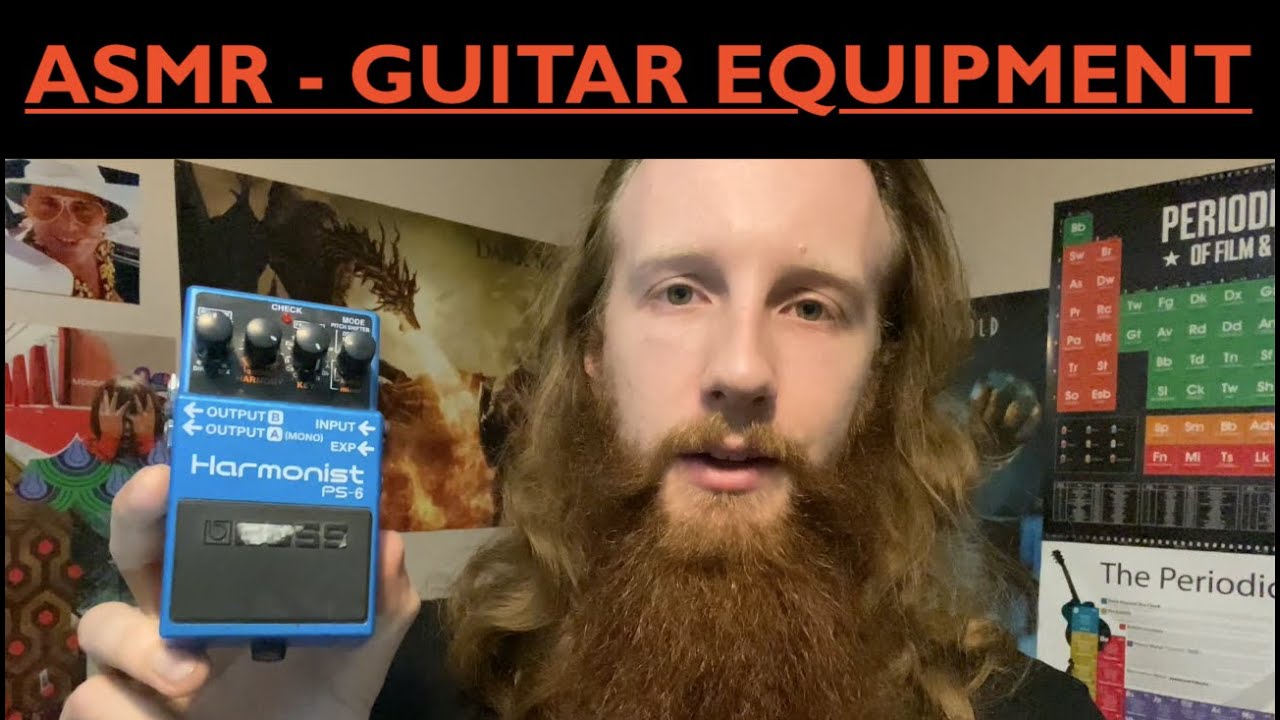 ASMR - Guitar Equipment