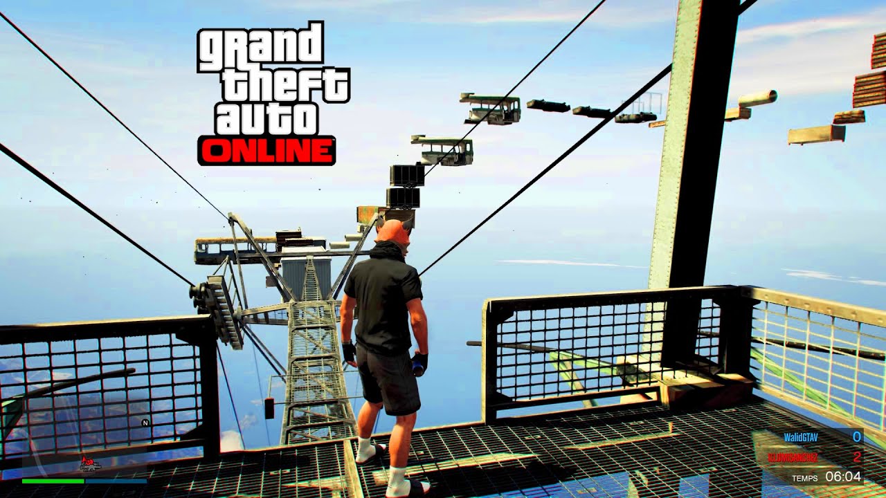 AFFONTEMENT PARKOUR #3 - GTA 5 ONLINE