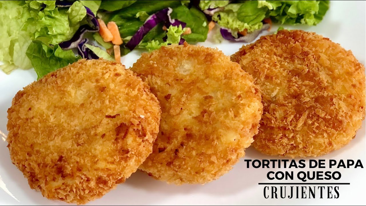 TORTITAS DE PAPA RELLENAS DE QUESO EXTRA CRUJIENTES | EN CASA CON IXCHEL