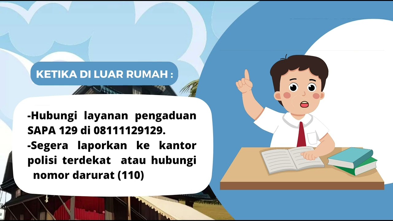 Cara Melaporkan Kekerasan Seksual Ketika di (Sekolah, Rumah, dan diluar Rumah)-PKM23