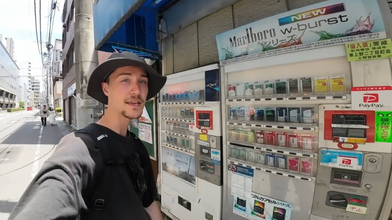 Cigarette Vending Machines in Japan (Part 2)