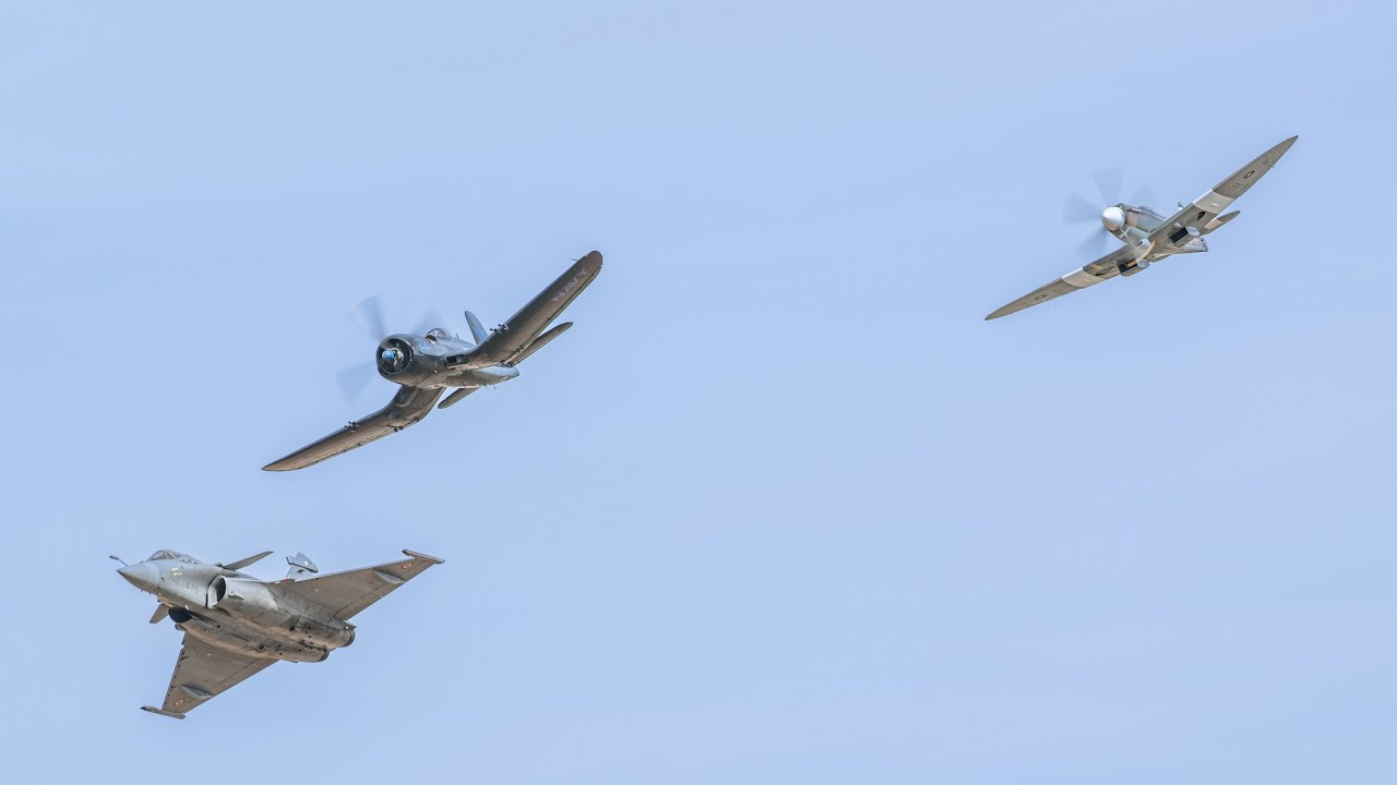 RAFALE - CORSAIR - SPITFIRE 