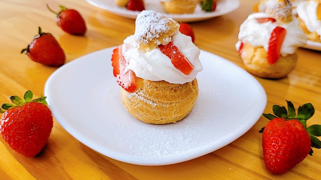 بروفيترول المطاعم 😍 حلى فرنسي ولا أطيب من هيك😋😋😍