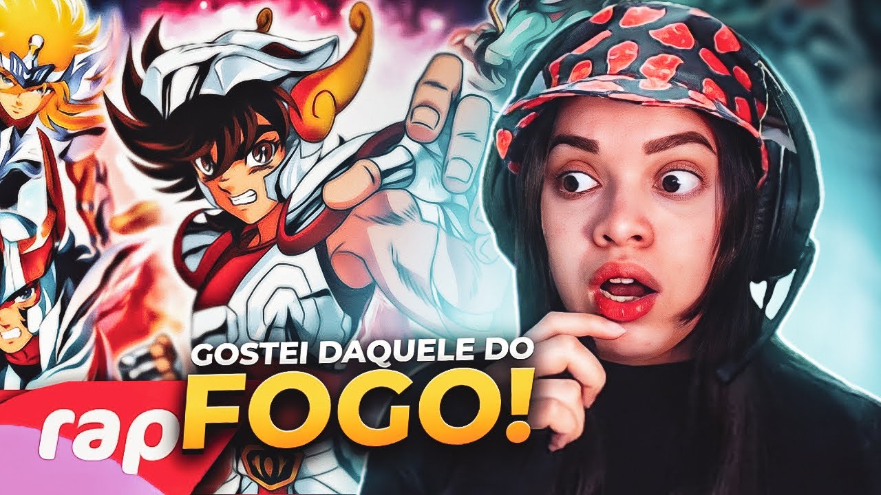 Rap dos Cavaleiros do Zodíaco - POR ATENA | NERD HITS - 7 Minutoz | REACT