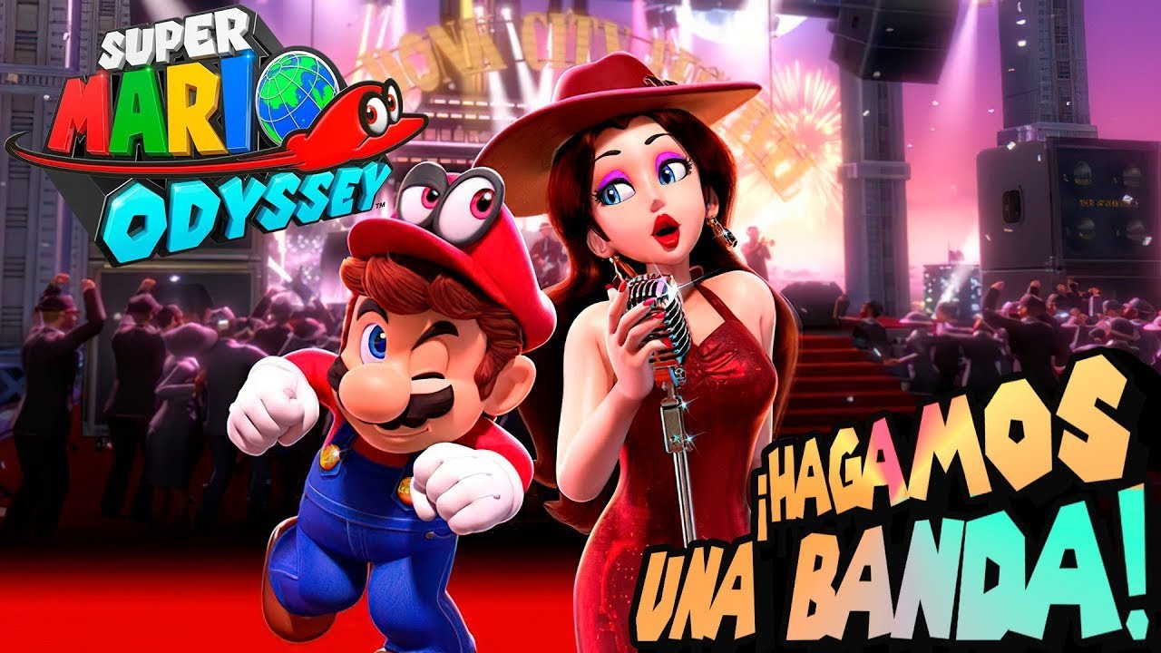 Mario Odyssey Parte 6  ¡REUNIMOS UNA BANDA en la CIUDAD METRO!