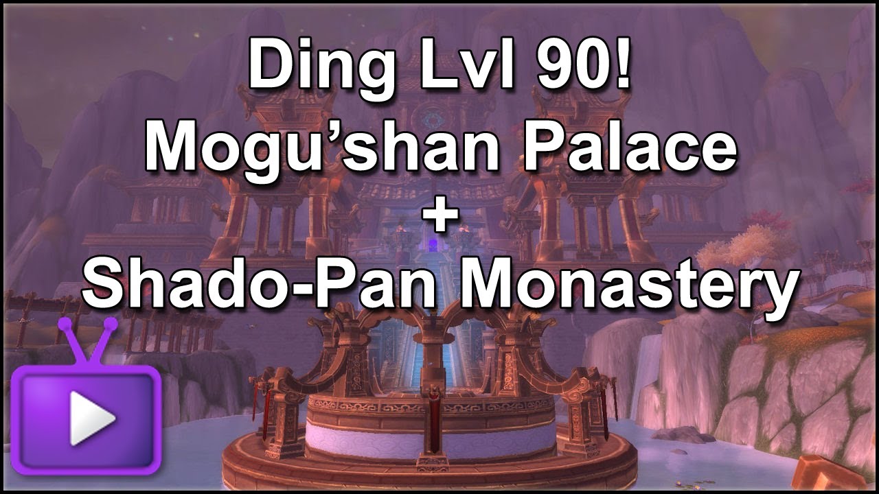 ► Hunter - Ding lvl 90! - Gameplay from Mogu'shan Palace + Shado-Pan Monastery