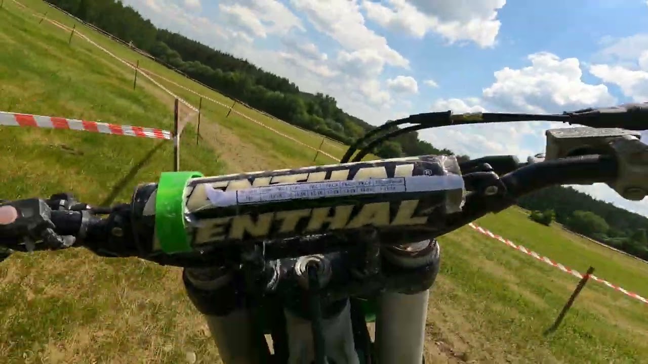 Sprint Enduro Krasocin, próba na polu, Kawasaki Kxf 250 2017