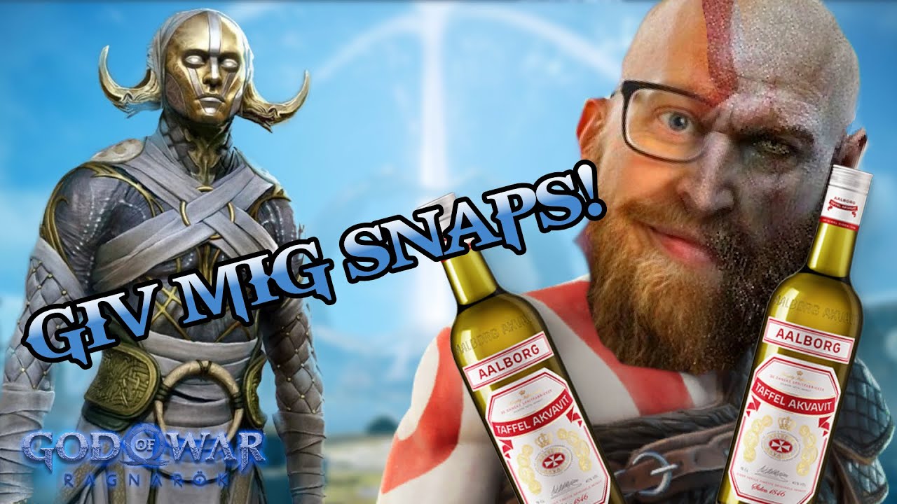 JULEBAJER OG SNAPS HOS ELVERNE! - God Of War Ragnar&ouml;k #7