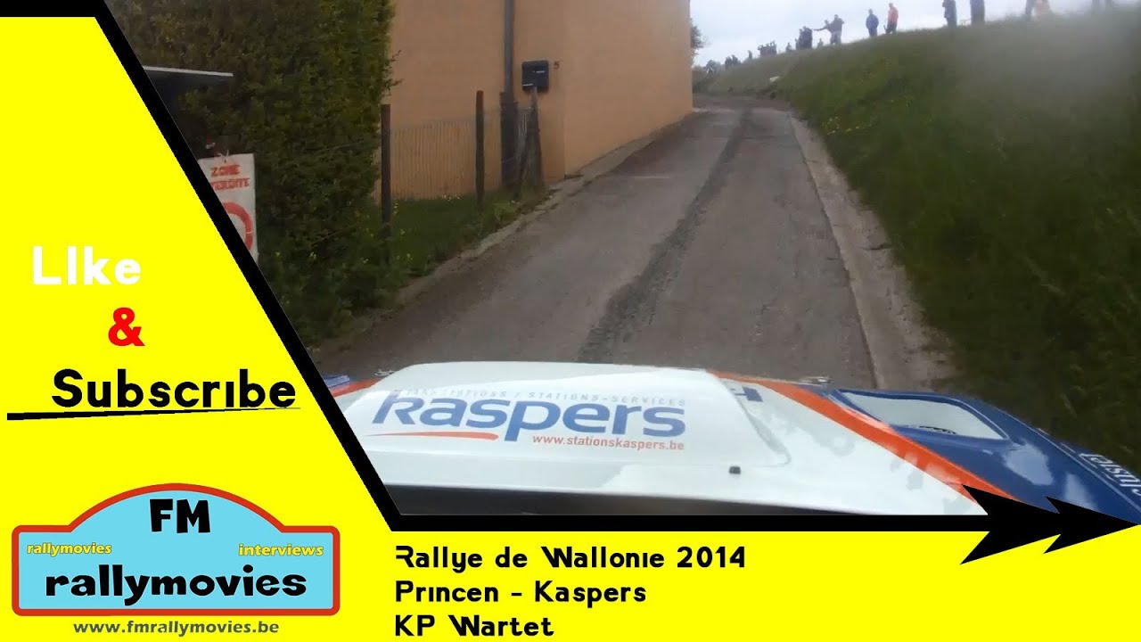 Rallye de Wallonie 2014 - Onboard Princen op KP Wartet [HD]