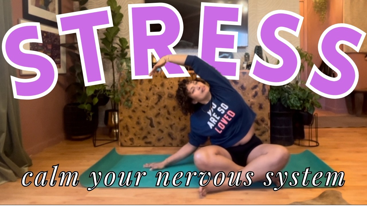 Release Stress & Tension | Gentle Stretching for Nervous System Regulation #burnoutrecovery