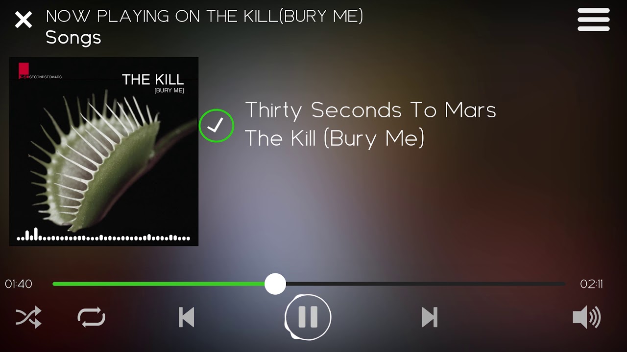 Thirty Seconds To Mars - The Kill (Bury Me) (8D Music)