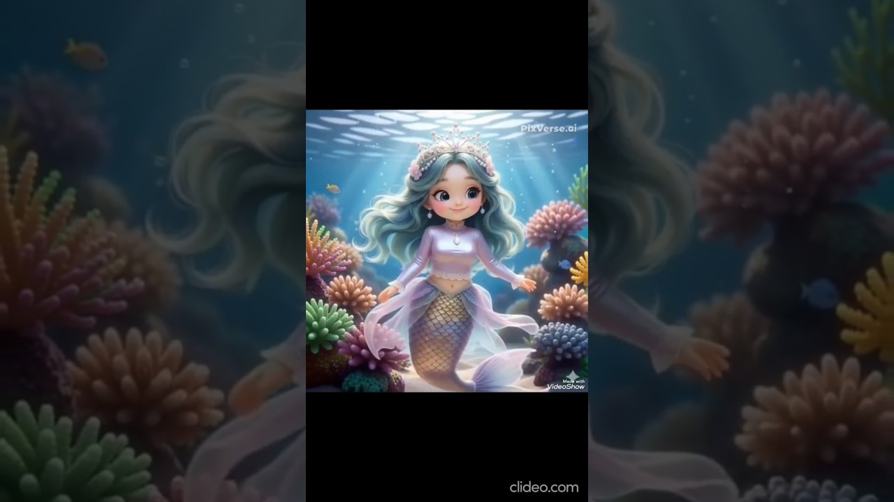 Where the ocean sings and magic swirls ✨🌊🧜‍♀️