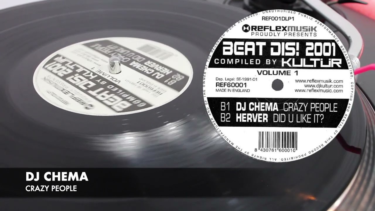 [REFLEX MUSIK DLP001] DJ CHEMA - CRAZY PEOPLE -2001-