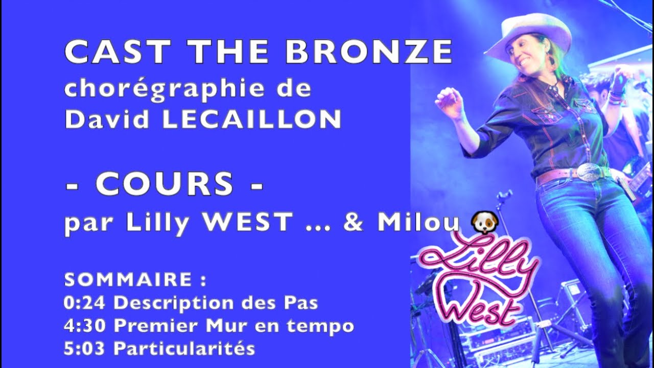 [COURS] CAST THE BRONZE de David LECAILLON, enseignée par Lilly WEST