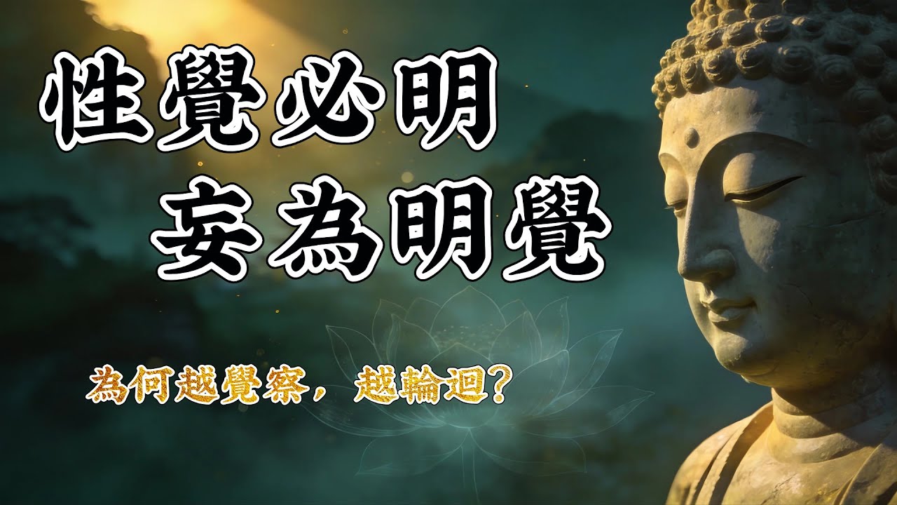 憨山大师破《楞严》千古迷局：你的觉察，恰是不得解脱的根源！#楞嚴經 #佛教故事 #佛法 #修行 #開悟