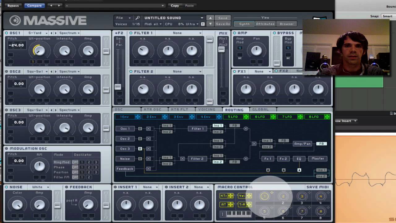 Trifonic: Synthesis with NI's Massive - Part 1
