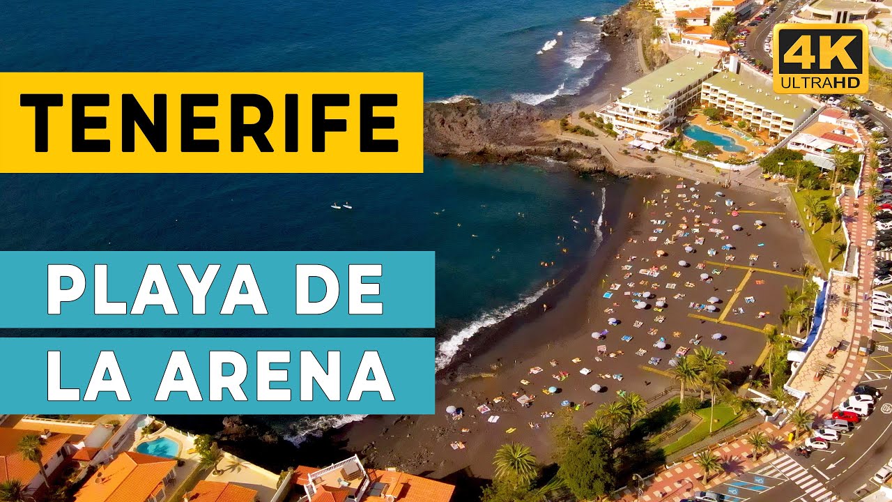 TENERIFE: Playa de la Arena (4K Ultra HD 60fps)