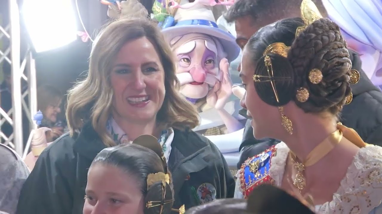 María José Catalá. Falla guanyadora infantil d’Especial 2026: Esparter-Ramón y Cajal. 🎉🔥(26/3/2026)