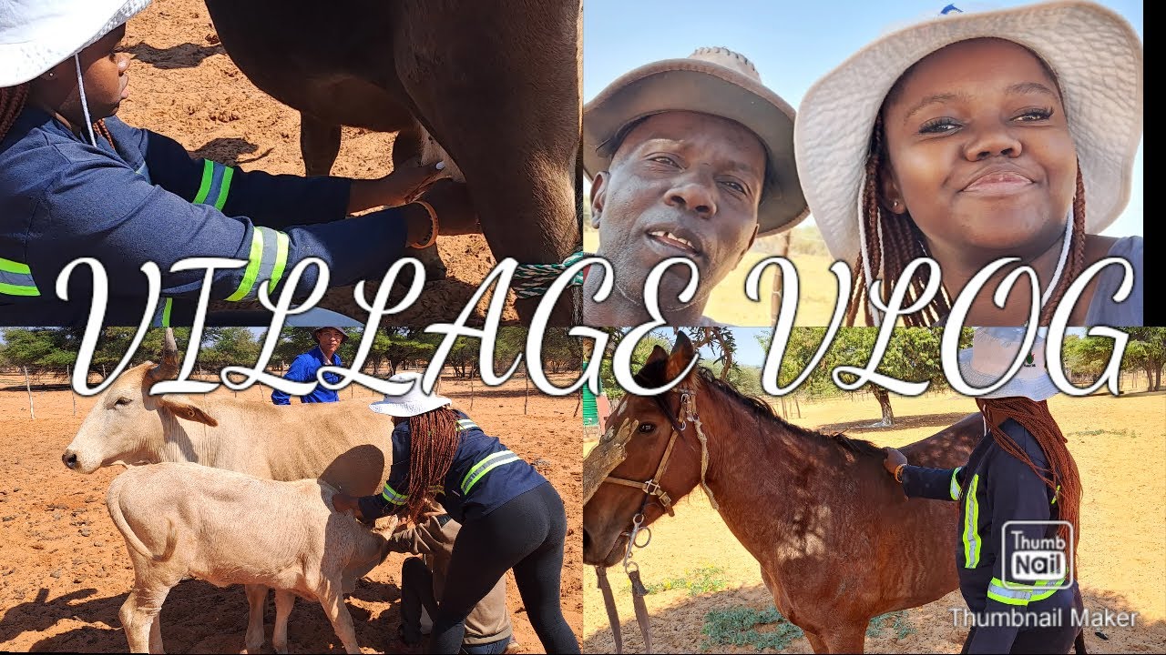 WEEKEND VLOG| FARM GIRL| FAMILY TIME| NAMIBIAN YOUTUBER!|