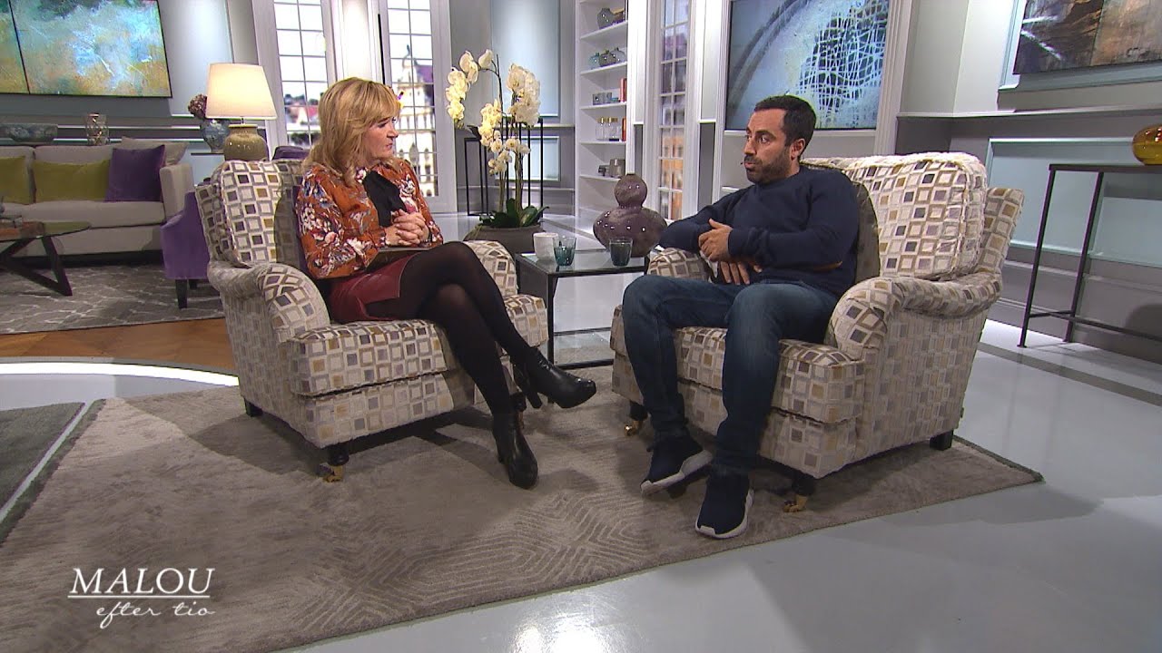 Özz Nûjen: ”Sverige är ett av de absolut bästa länderna i världen” - Malou Efter tio (TV4)