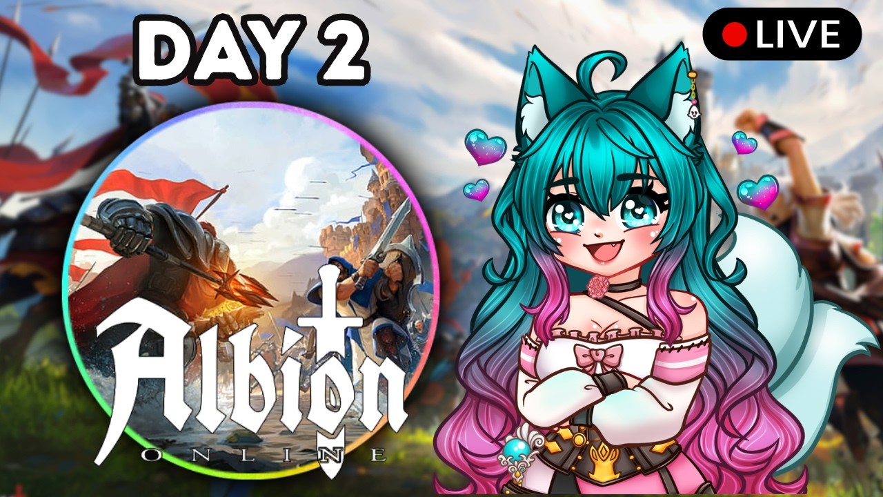 Day 2 in Albion Online ⚔️ Getting Stronger & Learning the Grind